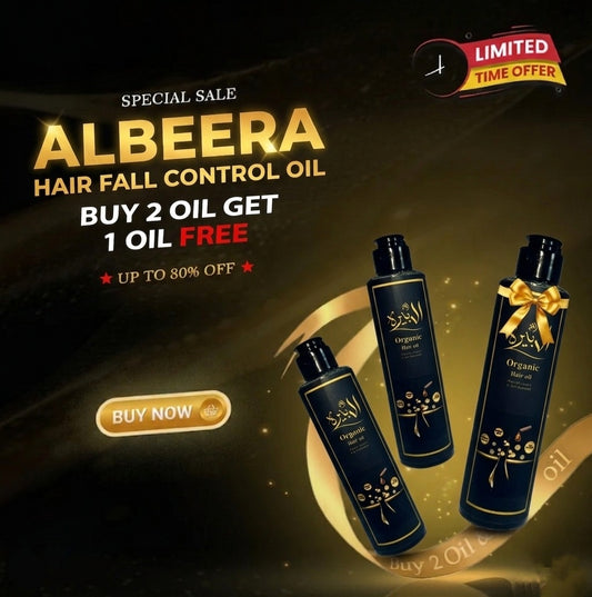 ALBEERA ORGANIC HAIR OIL| HAIR FALL CONTROL AND ANTI DANDRUFF